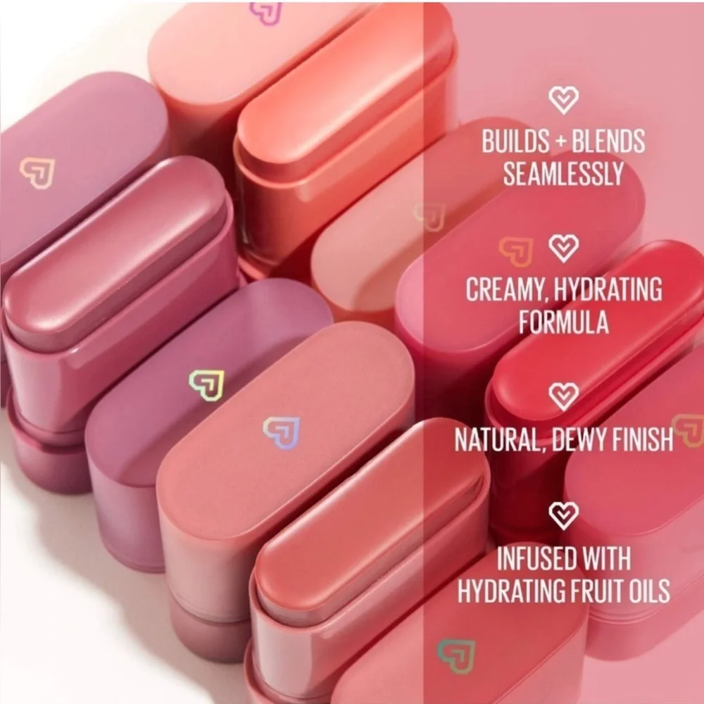 Dewy Bar Cheek & Lip Multi Balm in shade fig smoothie NEW